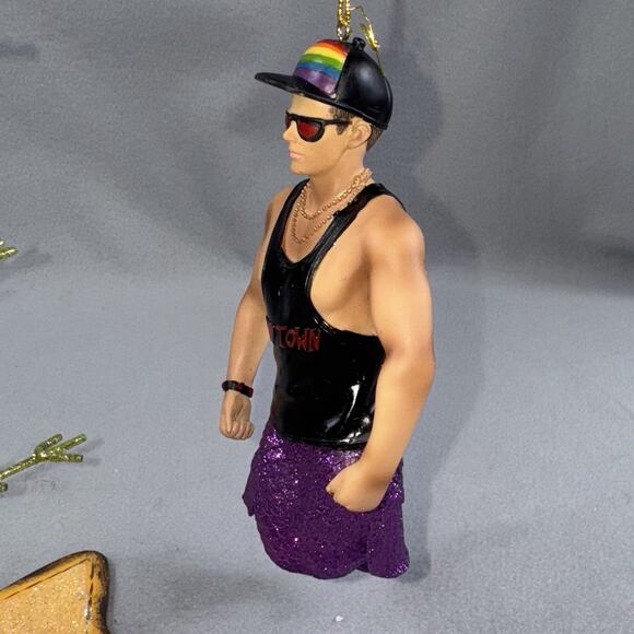 December Diamonds P-TOWN Provincetown Merman Ornament 55-90863 RARE Retired 2015 - Picture 10 of 14